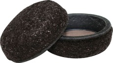 Formed Felt 2 in. Floor Savers Circle Shaped (100) ET-FF8-B